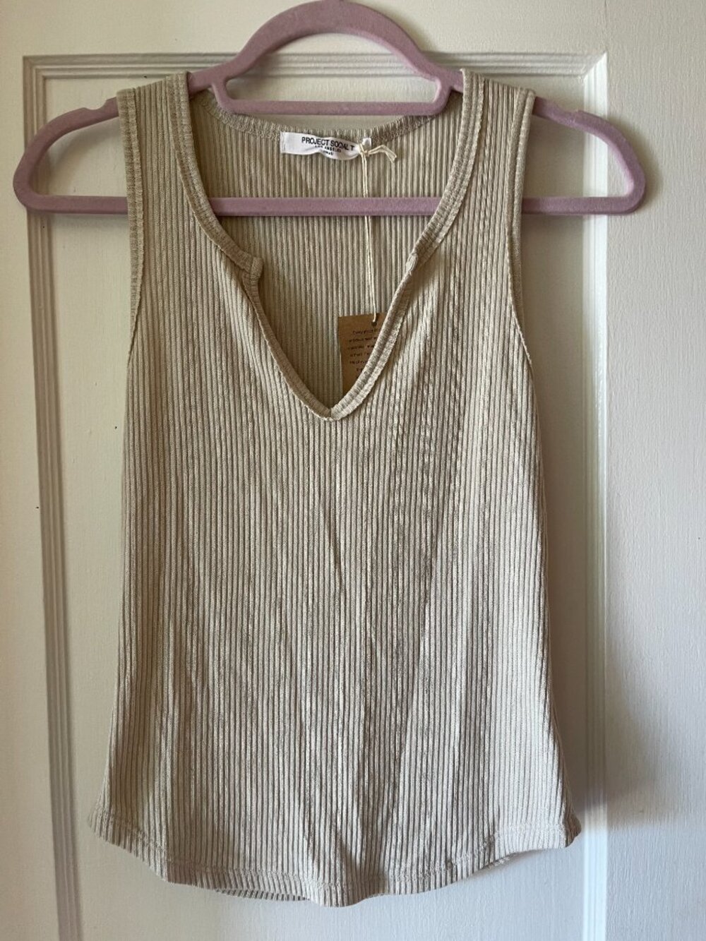 Project Social T Madly Rib Notch Tank - Picture 3 of 5